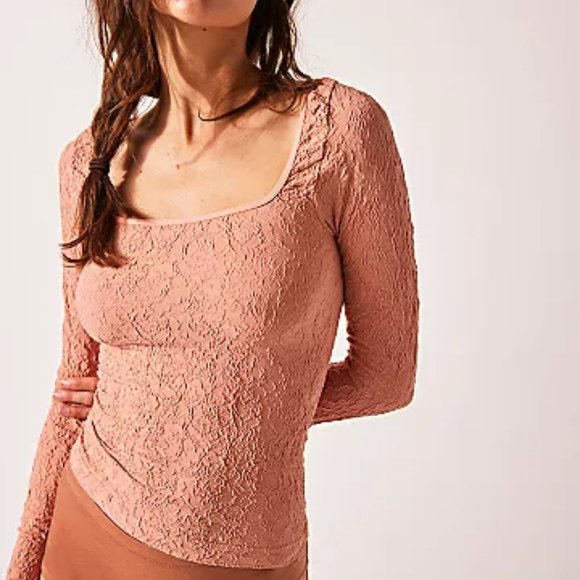 Free People Have It All Long-Sleeve Top 2510 1m1 - Picture 1 of 4
